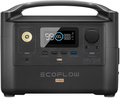 Зарядная станция EcoFlow RIVER Pro (720 Вт·ч) 600W Международная версия (3400125) EFRIVER600PRO-EU фото