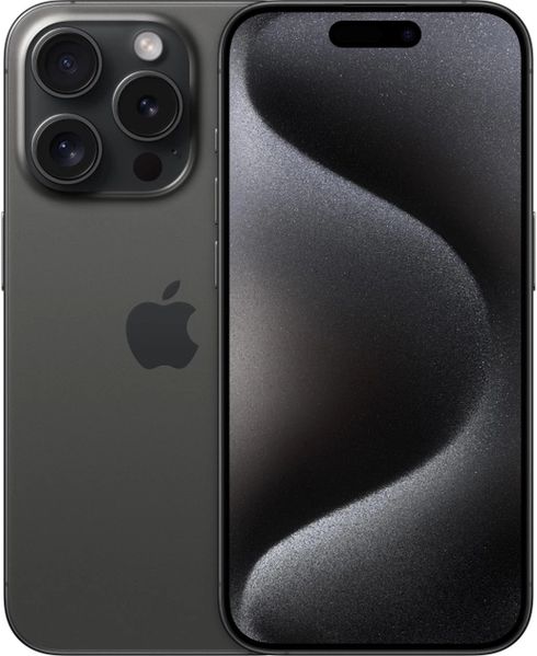 Смартфон Apple iPhone 15 Pro 1TB Black Titanium (MTVC3RX/A) 33000160 фото