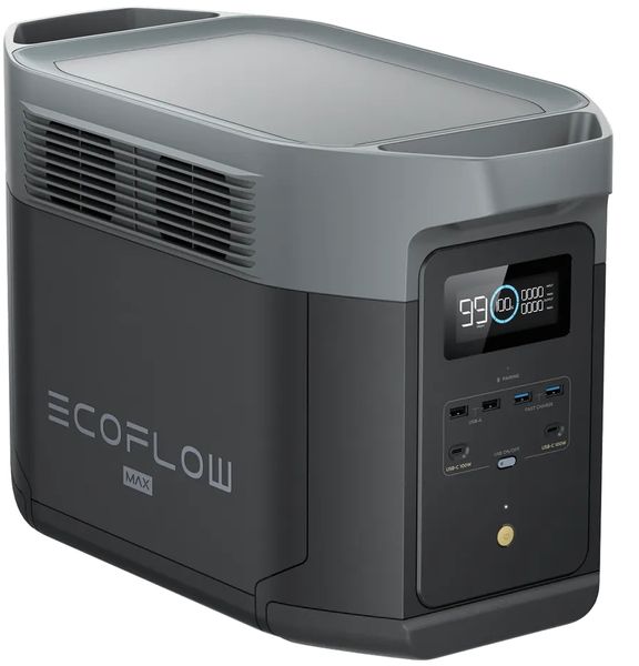 Зарядная станция EcoFlow DELTA 2 Max (2048 Вт·ч) 2400W (3400160) EFDELTA2Max-EU фото